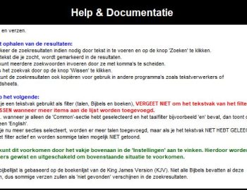 BibioIQ Help & Documentatie, Bijbelverzen naast elkaar