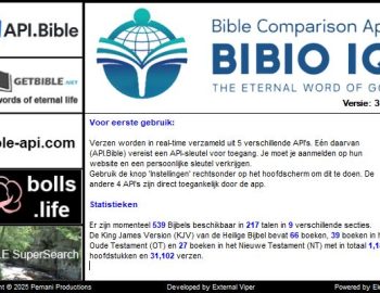 Over Bibio IQ, Bijbelteksten vergelijken