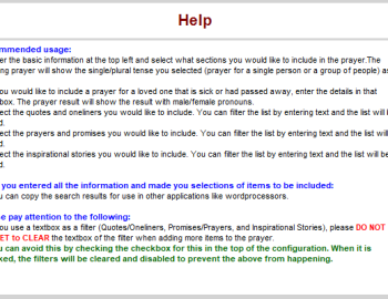 PrayZen Help & Documentation